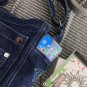 New Arrival Black Bags Denim Bags for Teenage Girls Sling Bags Black Denim Shoulder Bags LMF24-33