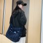 New Arrival Black Bags Denim Bags for Teenage Girls Sling Bags Black Denim Shoulder Bags LMF24-33