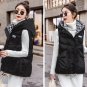 Rsslyn Parkas for Women Hooded Vest for Women Royal Blue Vests Winter Jackets Blue Hoodies LMF24-35