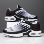 Unisex Shoes Walking Sport Shoes Stripe Sneakers for Men Light Blue Shoes for Jogging LMF24-46
