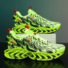 New Trendy Shoes for Boys Tennis Shoes Comfortable Running Shoes Green Loafers LMF24-54