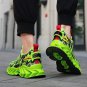 New Trendy Shoes for Boys Tennis Shoes Comfortable Running Shoes Green Loafers LMF24-54