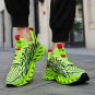New Trendy Shoes for Boys Tennis Shoes Comfortable Running Shoes Green Loafers LMF24-54