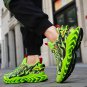 New Trendy Shoes for Boys Tennis Shoes Comfortable Running Shoes Green Loafers LMF24-54