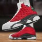 Men Basketball Shoes New Style Sneakers High Top Sports Shoes Red Shoes Red Loafers LMF24-55