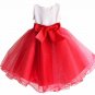 Rsslyn Girls Dresses Embroidered Flowers Christmas Outfit Birthday Dress 4 Layer Tutu Dress LMF24-56