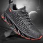 Rsslyn Shoes for Men Brand Gray Shoes with Fish Scales Design White Tennis Shoes for Men LMF24-58