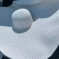 New Arrival White Hats for Beach White Wedding Hats No To Sunburn Skin Protect Fashion Hats LMF24-61