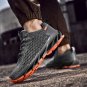 New Arrival Shoes for Men Gray Shoes Gris Zapatos Hombres Lace Up Shoes for Boys LMF24-63
