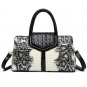 Rsslyn Black Shoulder Bags for Women Black Handbag Captivating Black Purse for Women LMF24-76