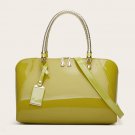 Rsslyn Party Bags Luxury Style Green Bags for Women Patent Leather Bags Bolso Señorita LMF24-78