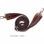 Rsslyn Leather Bags for Women Floral Pattern Leather Fashion Brown Totes Brown Purse LMF24-86
