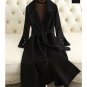 Rsslyn Red Trench Coats for Women High-Quality Warm Red Overcoats Winter Coats with Belt LMF24-87