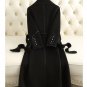 Rsslyn Red Trench Coats for Women High-Quality Warm Red Overcoats Winter Coats with Belt LMF24-87