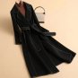 Rsslyn Trenchcoats Light Blue Coats Mint Green Overcoat Cute Winter Clothes for Women LMF24-93