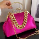 Rsslyn Clutches Luxury Style Bags for Women Fashion Hotpink Shoulder Bag Handbags for Women LMF24-96