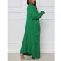 Rsslyn Black Sweater Long Black Cardigan for Women Black Knitted Sweaters for Girlfriend LMF24-111