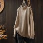 Rsslyn Sweaters New Trendy Knitted Sweaters Turtleneck Sweaters for Women Loose Sweaters LMF24-113