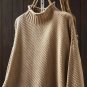 Rsslyn Sweaters New Trendy Knitted Sweaters Turtleneck Sweaters for Women Loose Sweaters LMF24-113