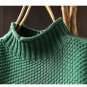 Green Sweaters Turtleneck Sweater Fall Autumn Sweaters for Women Special Birthday Gift LMF24-114