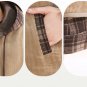Rsslyn Vest Corduroy Vest for Women Autumn Color Girls Hooded Vests Brown Vests LMF24-124