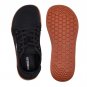 Rsslyn Rubber Sole Flat Shoes for Women Round Toe Black Sneakers Minimalist Black Shoes LMF24-132