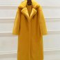 Rsslyn Luxury Style White Overcoats for Women Wedding Trench Coats Legal Oversized Coats LMF24-137