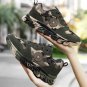 Rsslyn Camouflage Shoes for Men Fashion Camouflage Size 9 Fashion Shoes for Men LMF24-141
