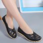 Slip On Adoptable White Shoes New Fashion Flat Shoes for Women Moccasins Shoes for Summer LMF24-143