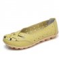 Slip On Adoptable White Shoes New Fashion Flat Shoes for Women Moccasins Shoes for Summer LMF24-143