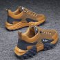 Exquisite Rubber Men's Sneaker Brown Sneakers for Boys Strong Grip Shoes for Men LMF24-145