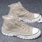 Rsslyn Gray Shoes for Boys and Girls High Tops Shoes for Women Unisex Casual Boys Shoes LMF24-150