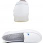 Rsslyn Nurses Slip On White Shoes Flat Shoes with Bottom Grid Non-Slippery Shoes for Women LMF24-152