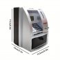 Rsslyn Large Piggy Bank ATM Piggy Bank Birthday Gift Versatile ATM Bank for Kids Password LMF24-162