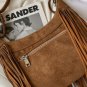 READY TO SHIP Blue Handbags Underarm Bags for Women Fringe Bags Hobo Bag LMF24-163
