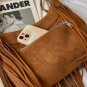 READY TO SHIP Blue Handbags Underarm Bags for Women Fringe Bags Hobo Bag LMF24-163