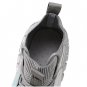 Rsslyn Teenage Boys Shoes Reflective Lights Gray Sneakers for Strolling at Night Time Silver Shoes