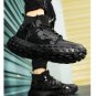 Rsslyn Teenage Boys Shoes Reflective Lights Gray Sneakers for Strolling at Night Time Silver Shoes