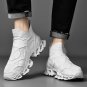 Rsslyn Orange Shoes for Women Unisex Socks Shoes Lightweight Joggers Shoes LMF24-169