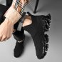 Rsslyn Orange Shoes for Women Unisex Socks Shoes Lightweight Joggers Shoes LMF24-169