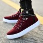 Rsslyn Chains High Tops Sneakers for Boys Size 10 Canvas Shoes for Men Black Sneakers LMF24-172
