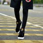 Rsslyn Chains High Tops Sneakers for Boys Size 10 Canvas Shoes for Men Black Sneakers LMF24-172
