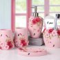 Rsslyn Elegant Wedding Gift Bathroom Decor Pink Romantic Set Up Personal HOME AND GARDEN LMF24-179