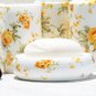 Rsslyn 6pcs/Set Yellow Rose Bathroom Collection Accessories Home Decoration Soap Dispenser LMF24-180