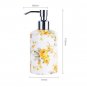 Rsslyn 6pcs/Set Yellow Rose Bathroom Collection Accessories Home Decoration Soap Dispenser LMF24-180