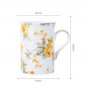 Rsslyn 6pcs/Set Yellow Rose Bathroom Collection Accessories Home Decoration Soap Dispenser LMF24-180