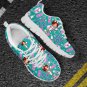 Rsslyn White Shoes for Nurses Prints Padded Comfy Flat Shoes Tennis Shoes for Women LMF24-183