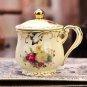 Rsslyn Mug with Lid Ivory Cream Mother's Day Gift European Porcelain Teacup & Saucer 250ml LMF24-193