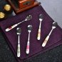 Rsslyn Mother's Day Gift Mixed 5pcs/Set Stainless Steel Spoons Birthday Gift Spoons Sugar LMF24-195