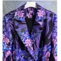 Rsslyn Women Purple Trench Coat and Dress Two Piece Elegant Vintage Ladies Dresses